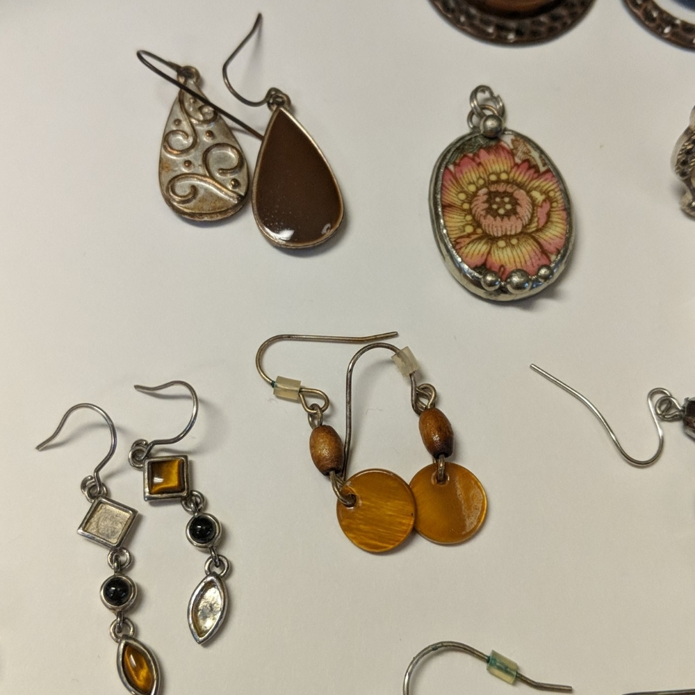 Mixed lot of jewelry parts! Make your own - Picture 8 of 12